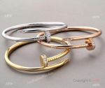 New Upgraded Cartier Juste Un Clou Nail Bracelets with Diamond